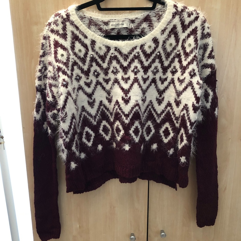 A&F crop top sweater